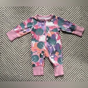 Polarn O. Pyret Organic Cotton Baby Pyjamas / Footie / One Piece